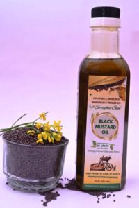 Cold Pressed Black Mustard Oil 500 Ml