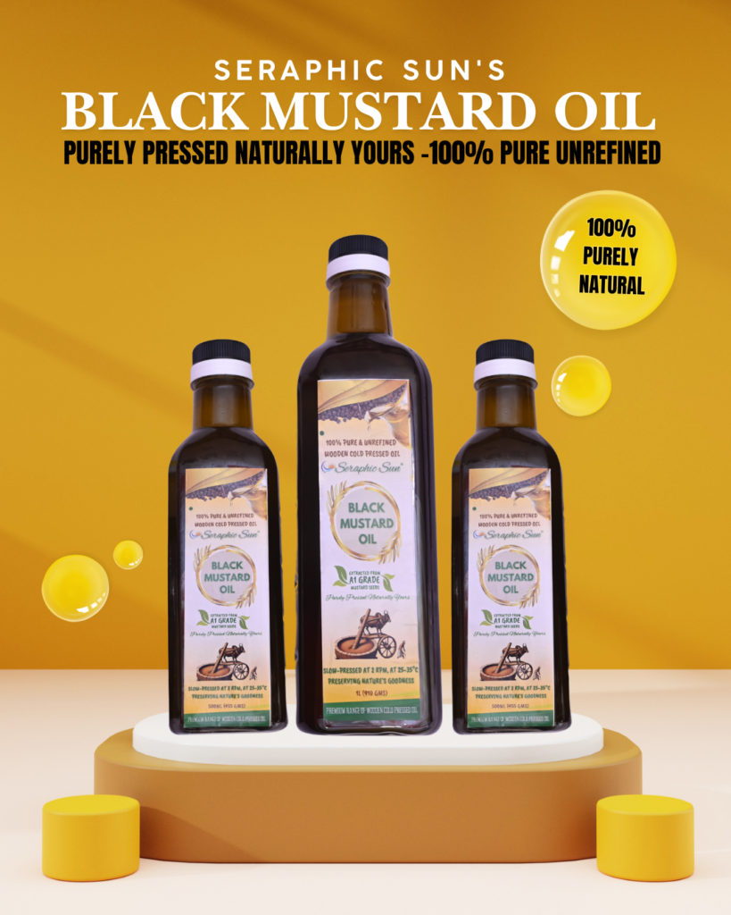 Black Mustard Cold Pressed Oil